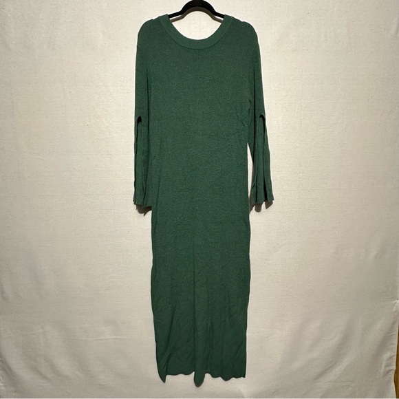 RTR Great Jones Green Knit Dress - size large - Picture 4 of 10